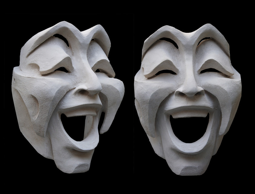 Laughing mask #1