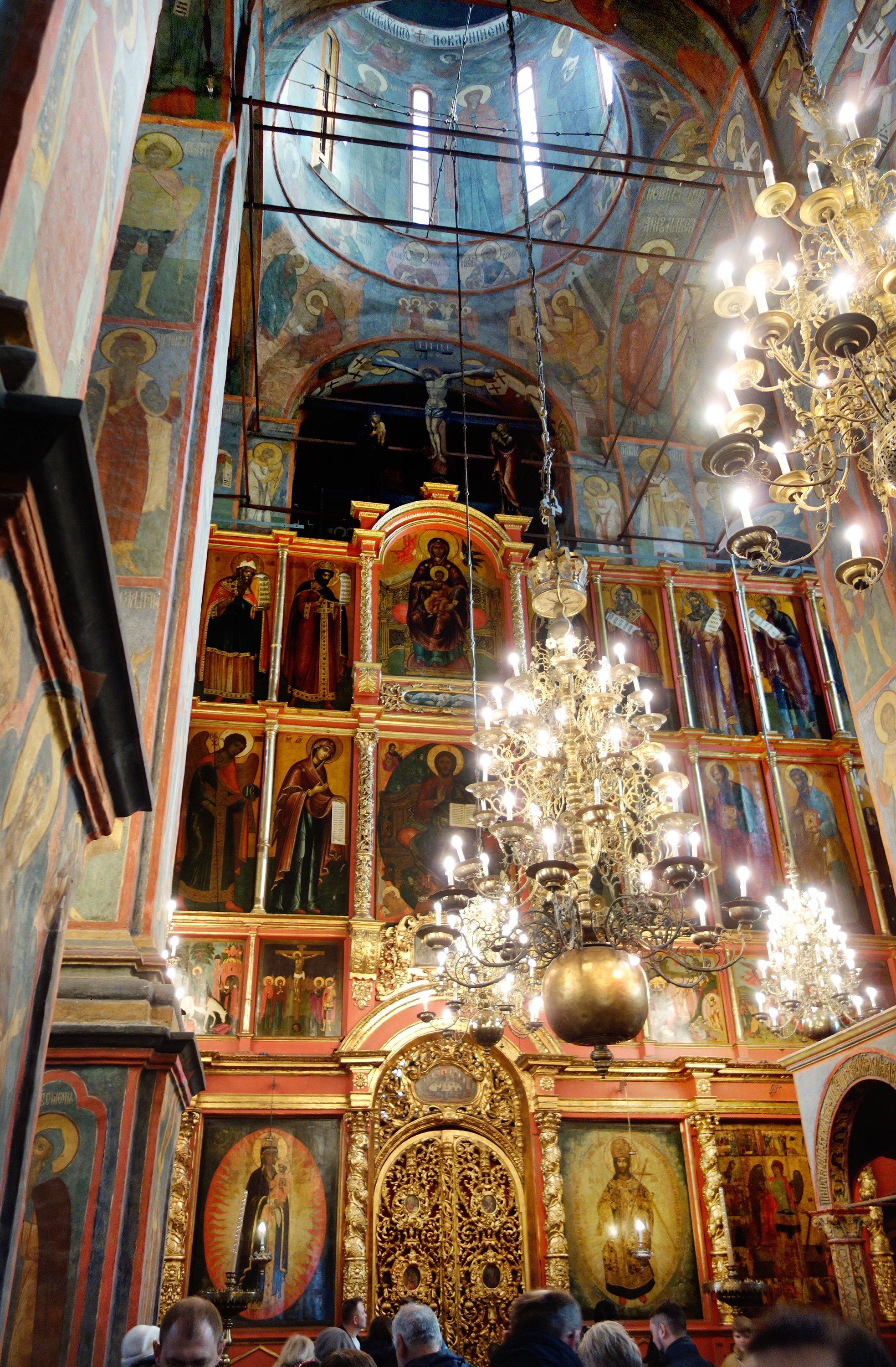 Kremlin church interior Ikonostas